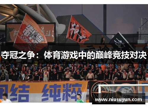 夺冠之争：体育游戏中的巅峰竞技对决