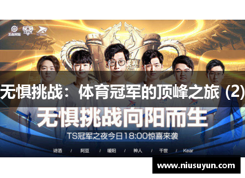 无惧挑战：体育冠军的顶峰之旅 (2)